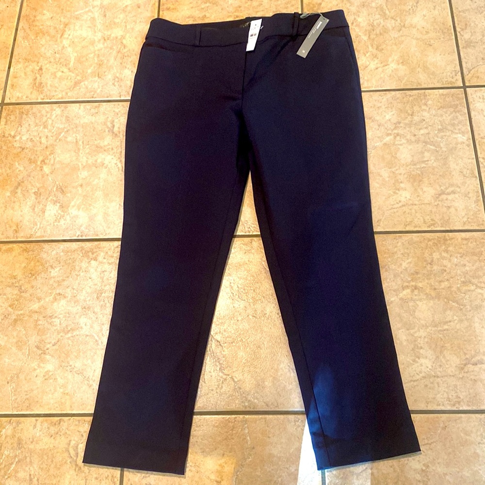 Brand new LOFT skinny trousers. Ankle length in Navy size 14.